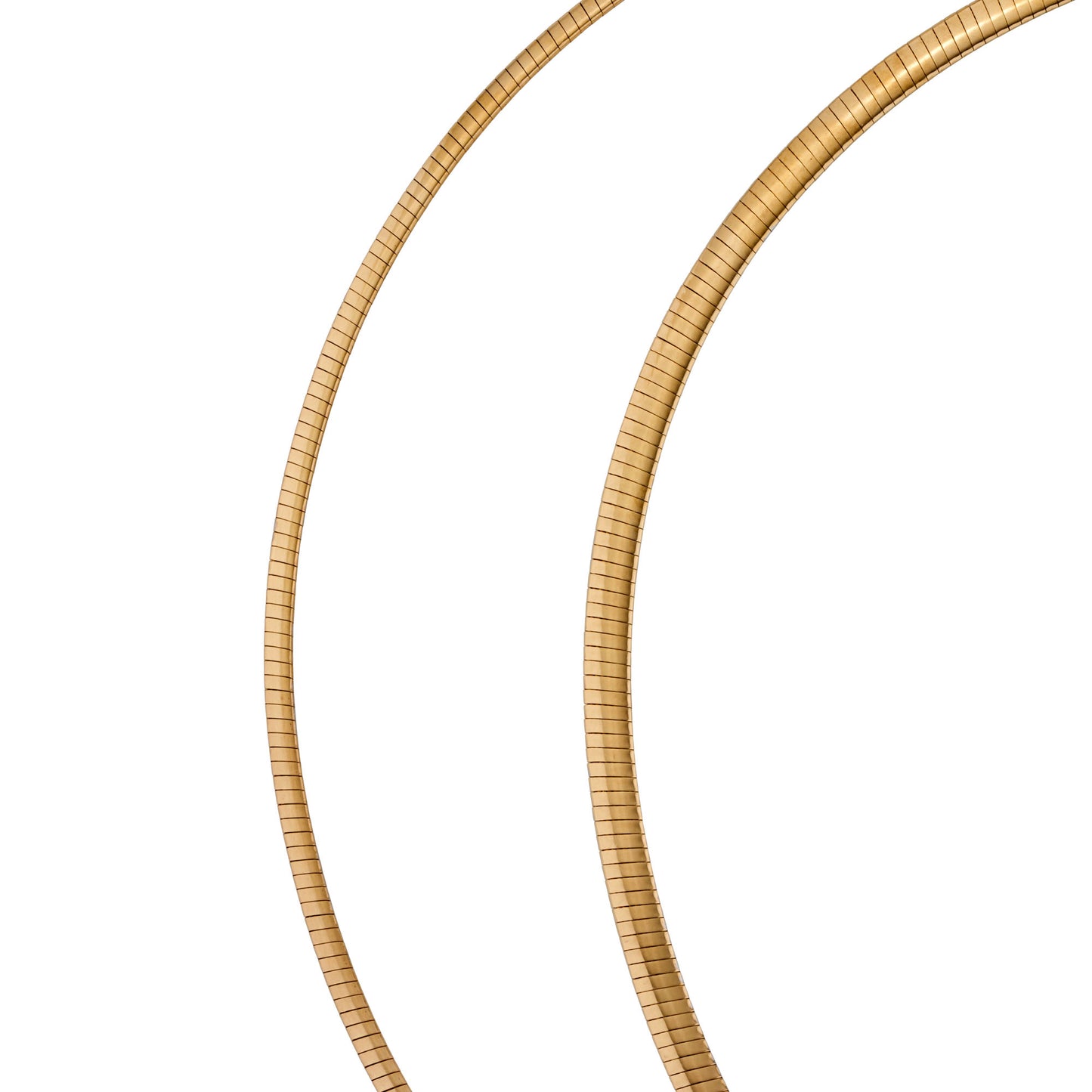 OMEGA TWO-TONE NECKLACE