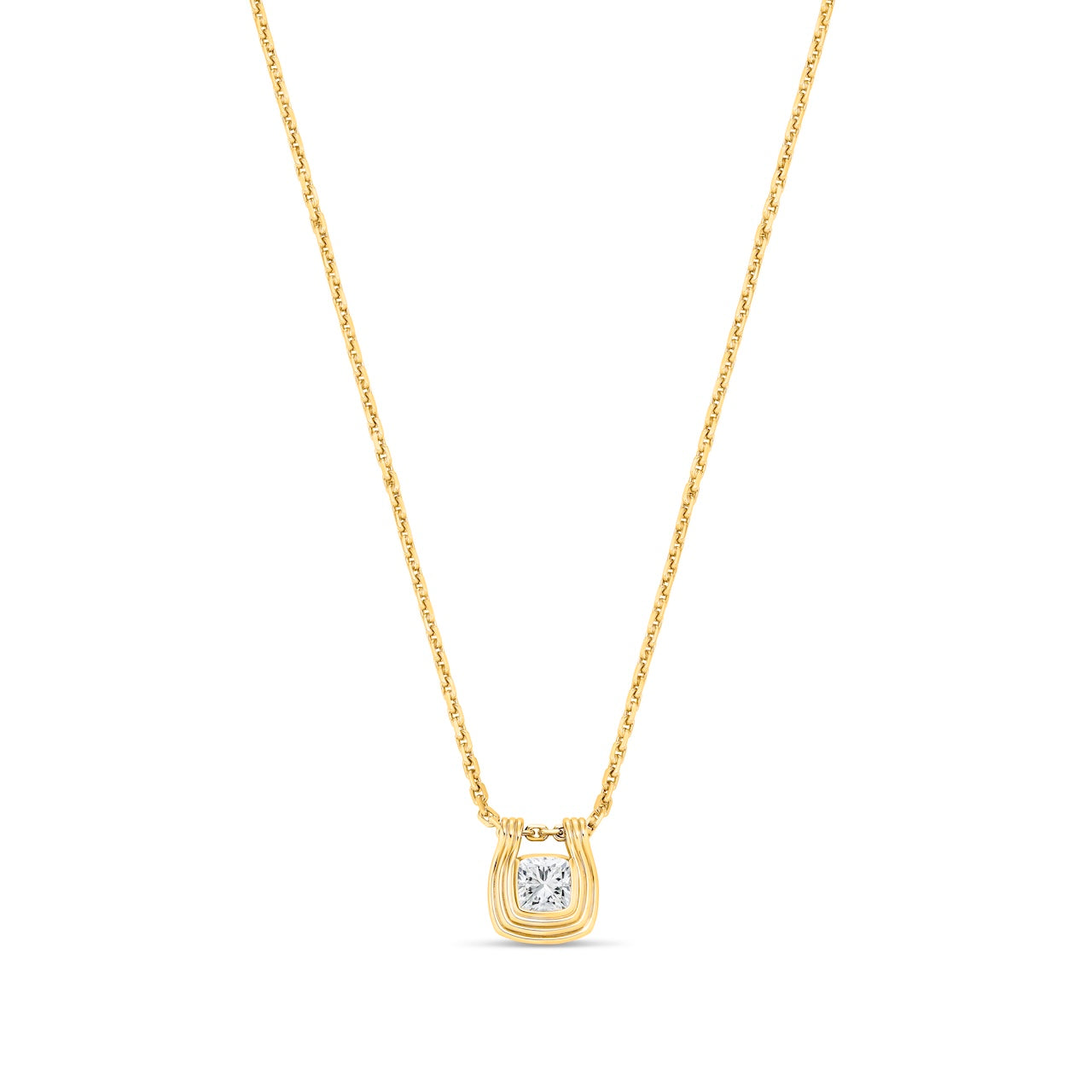 CONTESSA CUSHION CUT DIAMOND PENDANT