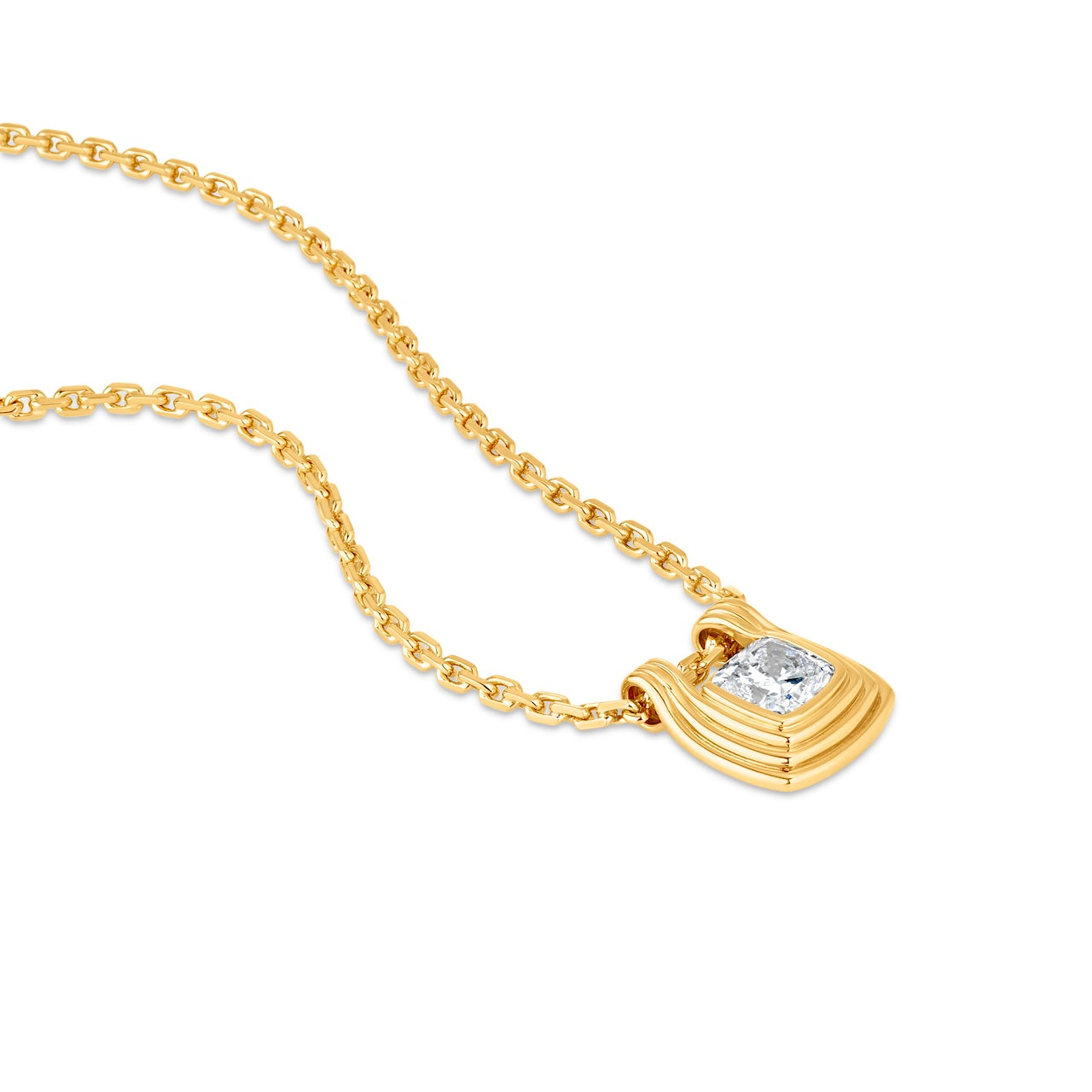 CONTESSA CUSHION CUT DIAMOND PENDANT