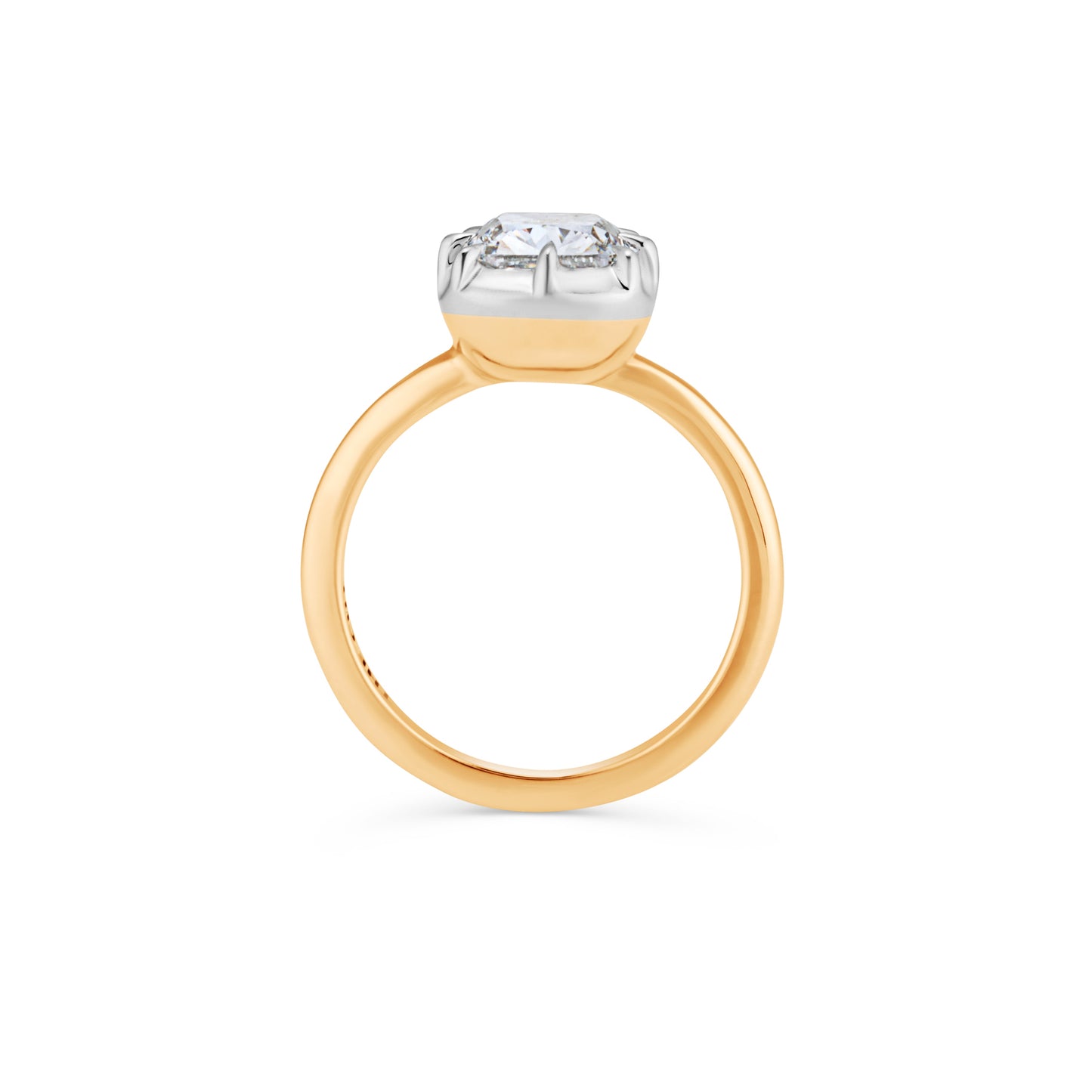 CUSHION GEORGIAN RING