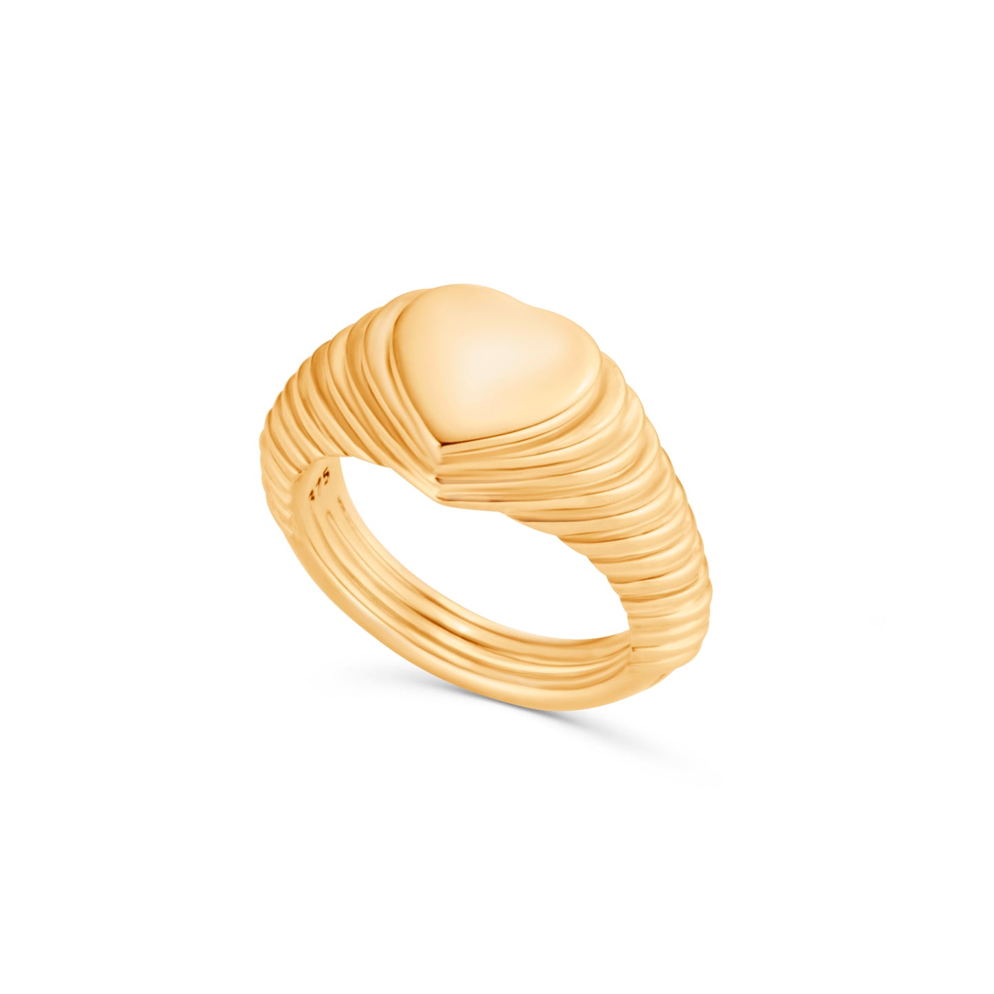 Contessa Heart Signet Ring