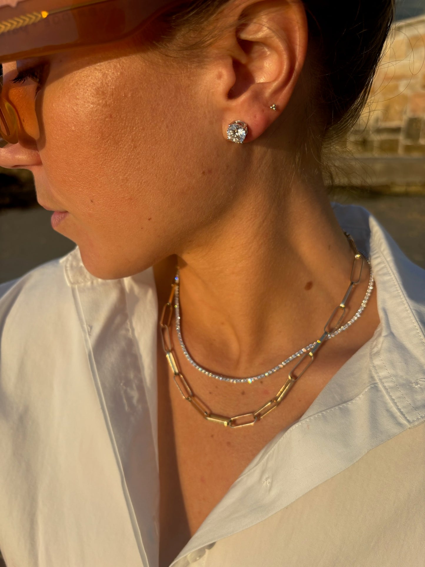 THE CUT DIAMOND STUDS