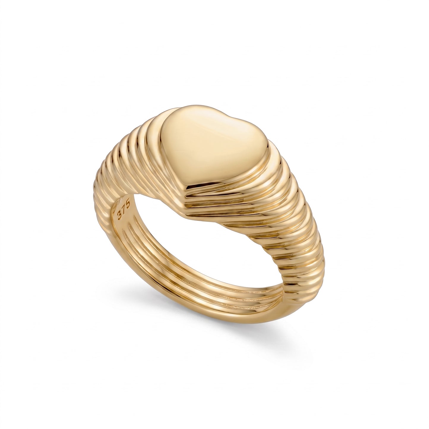 Contessa Heart Signet Ring