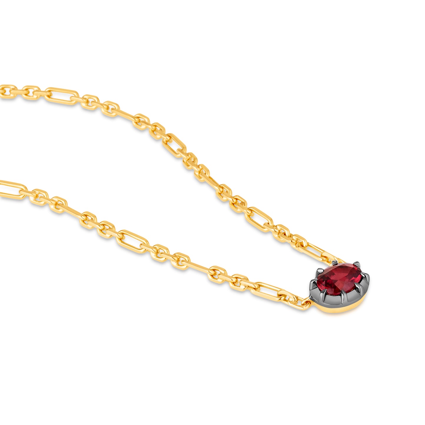 MILA RUBY PENDANT ON CHAIN