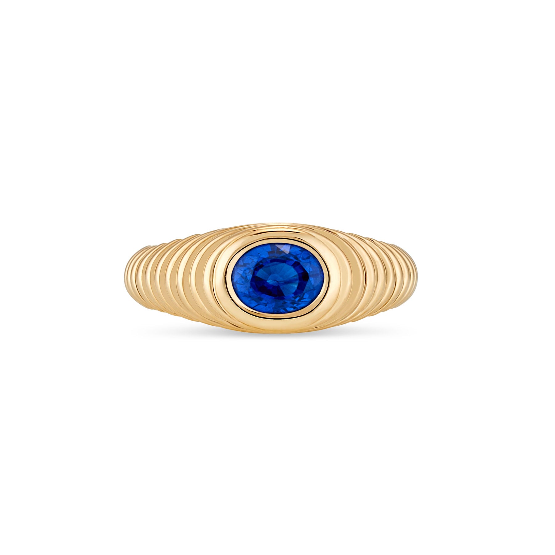 Contessa Ceylon Sapphire Pinkie Ring