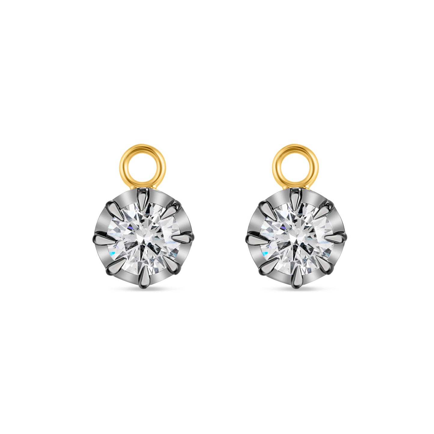 GEORGIAN DIAMOND DROP EARRINGS