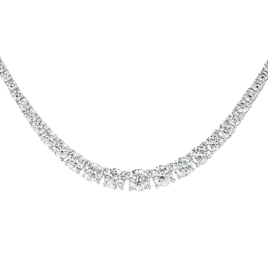 GRADUATING TENNIS NECKLACE