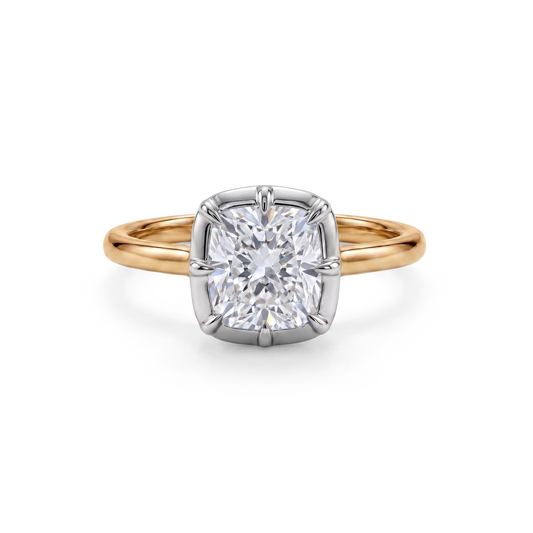 CUSHION GEORGIAN RING