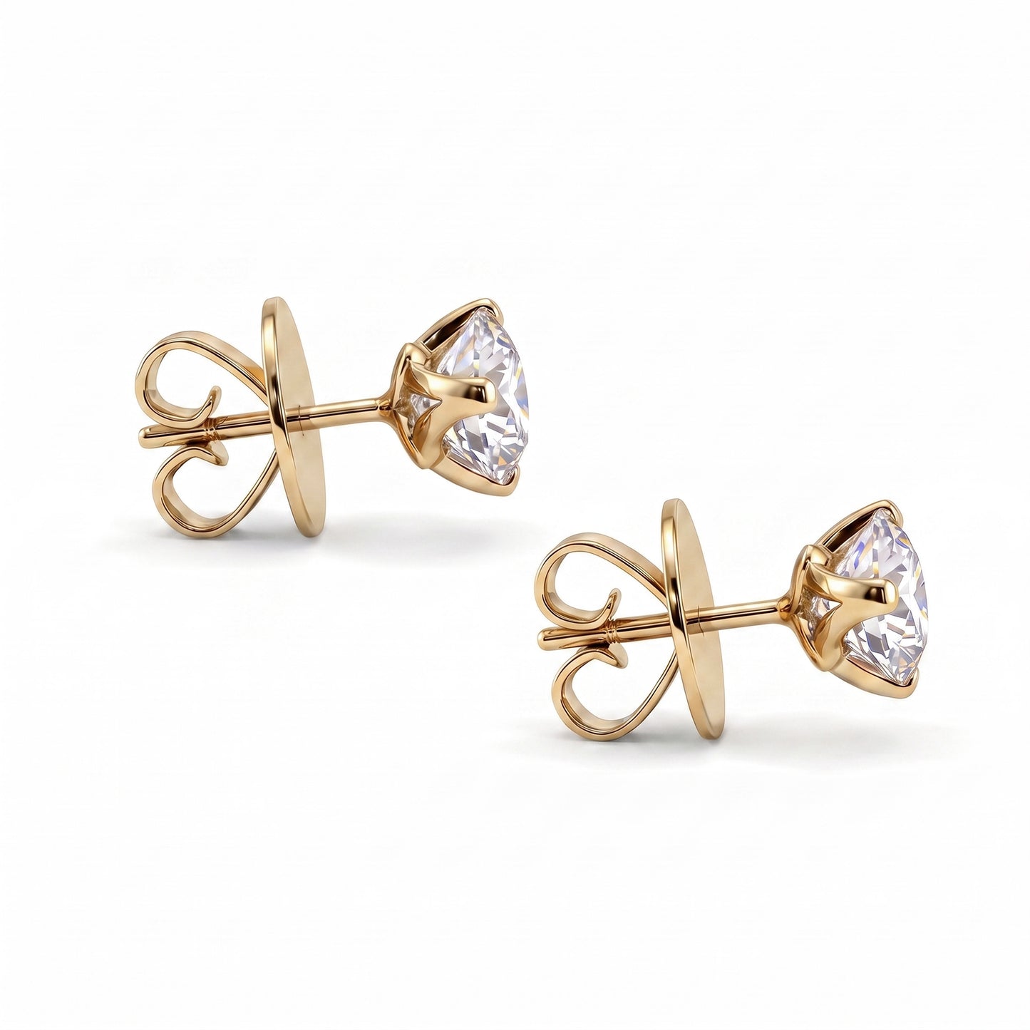 THE CUT 'FLUSH' DIAMOND STUDS