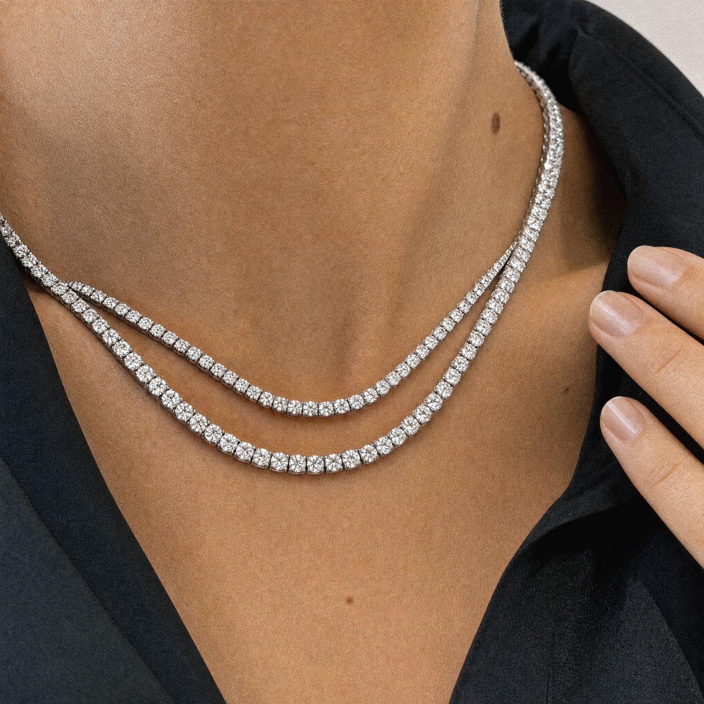 LUCA TENNIS NECKLACE