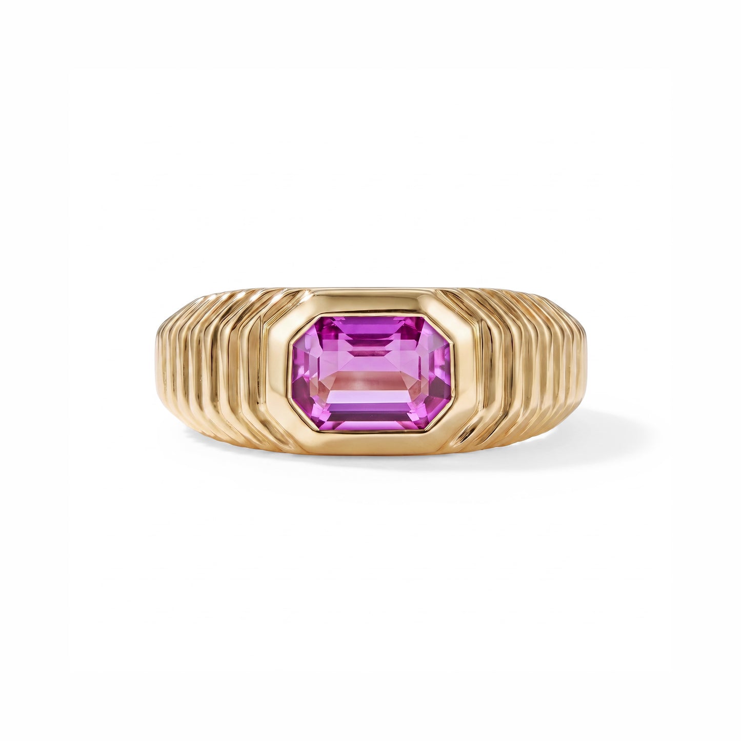 Contessa Pink Sapphire Pinkie Ring