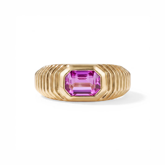 Contessa Pink Sapphire Pinkie Ring