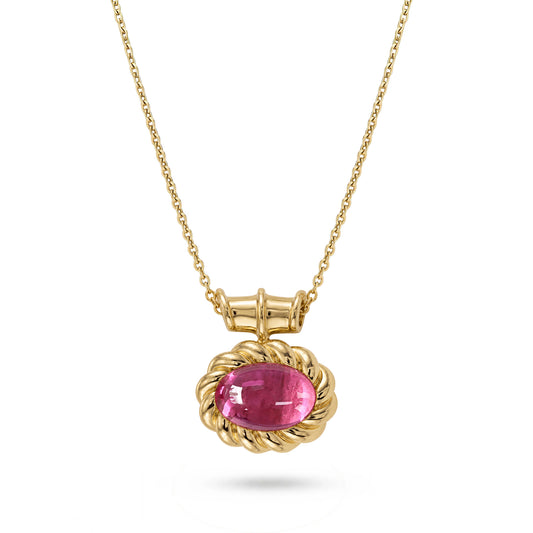 SABINA OVAL CABOCHON PENDANT