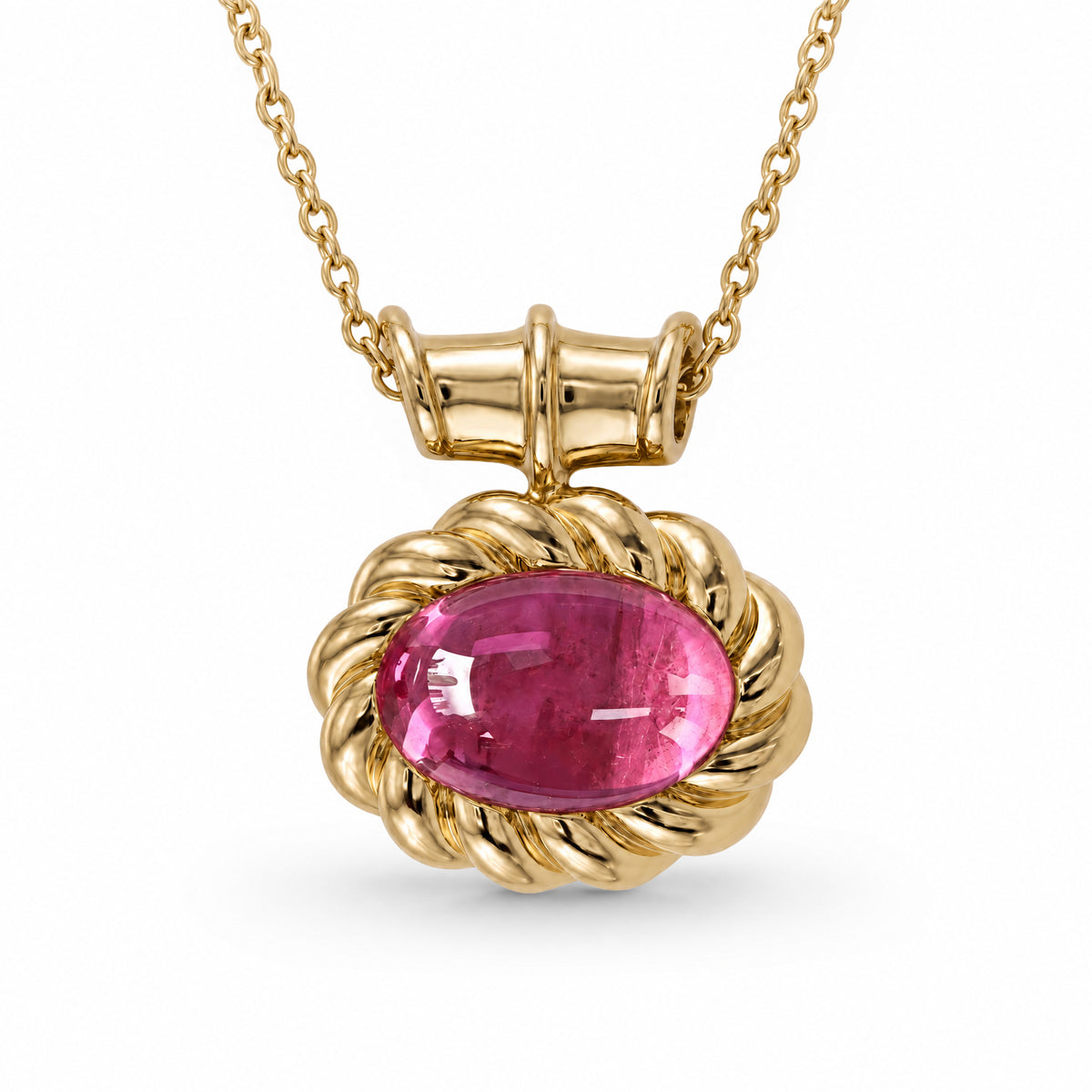 SABINA OVAL CABOCHON PENDANT