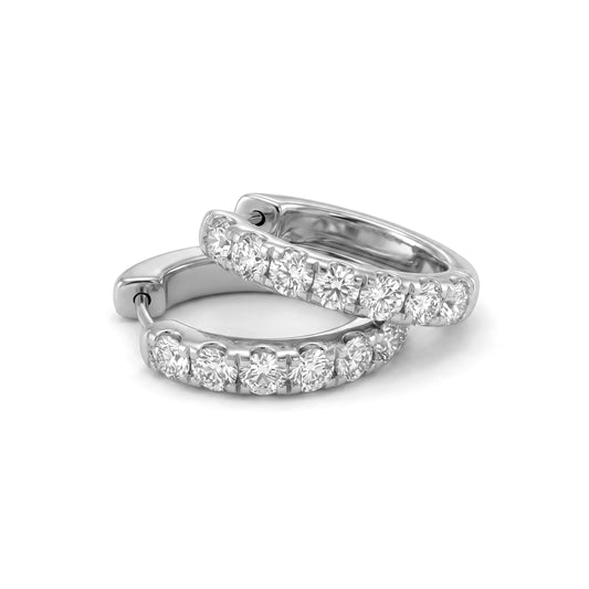 ASTRA MEDIUM DIAMOND HUGGIES