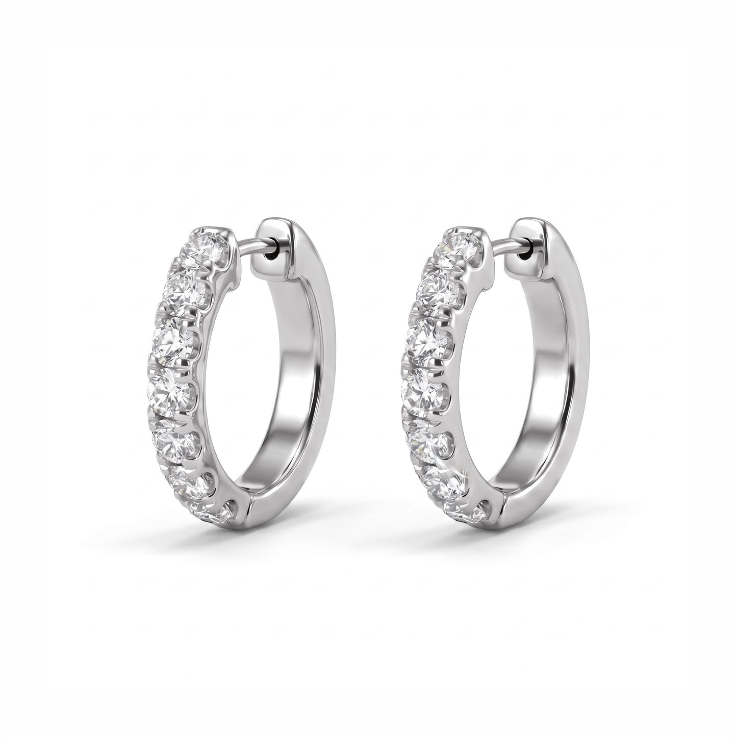 ASTRA MEDIUM DIAMOND HUGGIES