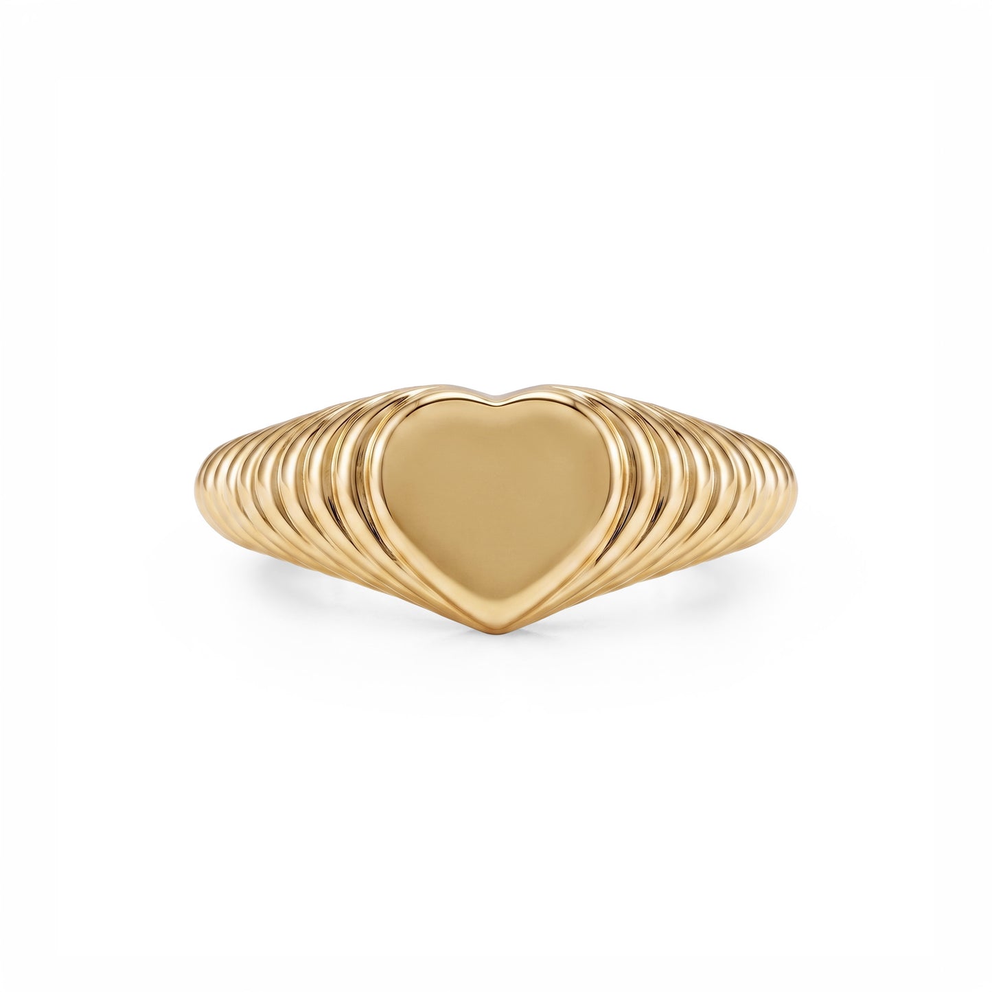 Contessa Heart Signet Ring