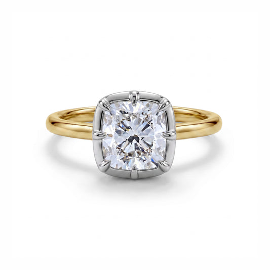 CUSHION GEORGIAN RING