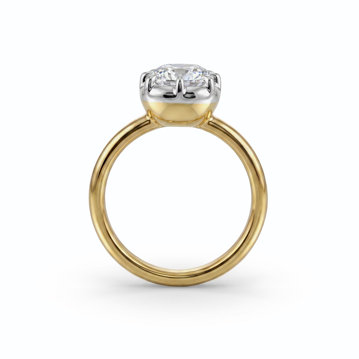 CUSHION GEORGIAN RING