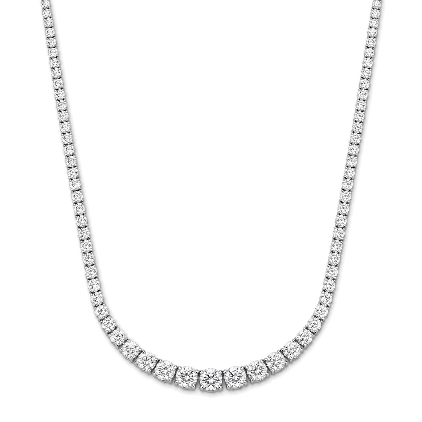 GRADUATING TENNIS NECKLACE