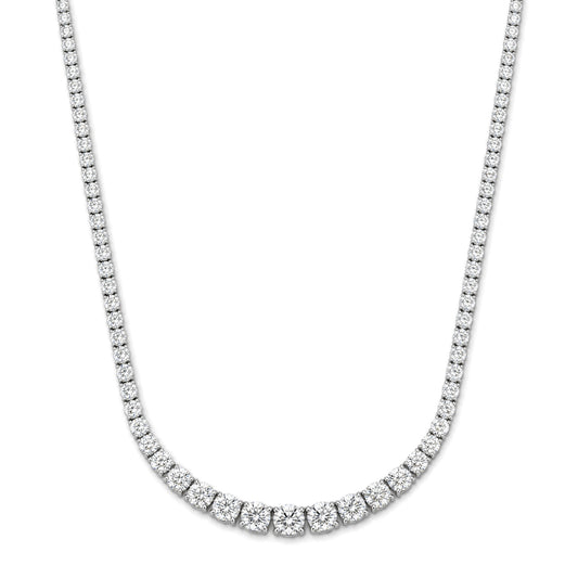 GRADUATING TENNIS NECKLACE